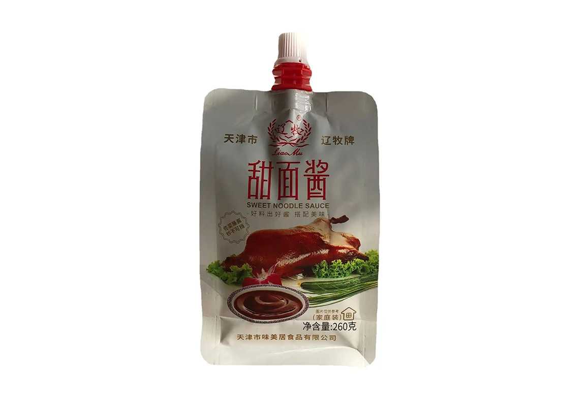 甜面醬包裝革新者 —— 全自動自立吸嘴袋灌裝旋蓋機，高效賦能食品工廠量產(chǎn)