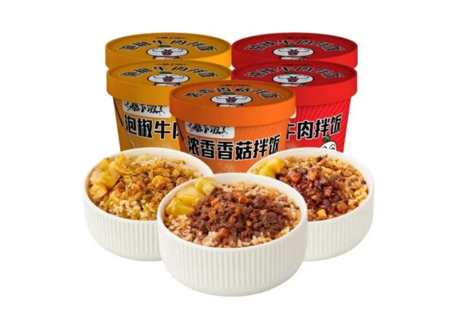 呂工機(jī)械全自動(dòng)米飯灌裝封口機(jī)——精準(zhǔn)高效，源頭直供！